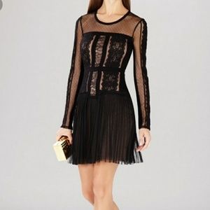 NWT BCBG BLACK AND TAN DRESS SIZE M NEVER WORN